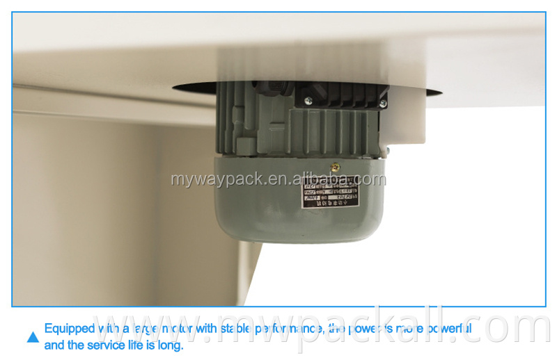 Pvc pof film semi-automatic shrink heat shrinking wrapping packing machine in stock for carton box